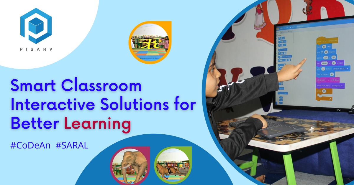Smart classroom interactive solutions for better learning