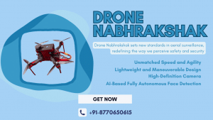 Read more about the article Revolutionizing Aerial Surveillance: Introducing Drone Nabhrakshak by Pisarv Technologies